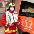 Bereit für den Einsatz - Als Leitender Notarzt auf dem NEF 3605 unterstützt er regelmäßig die Leitende Notarztgruppe der Berliner Feuerwehr.